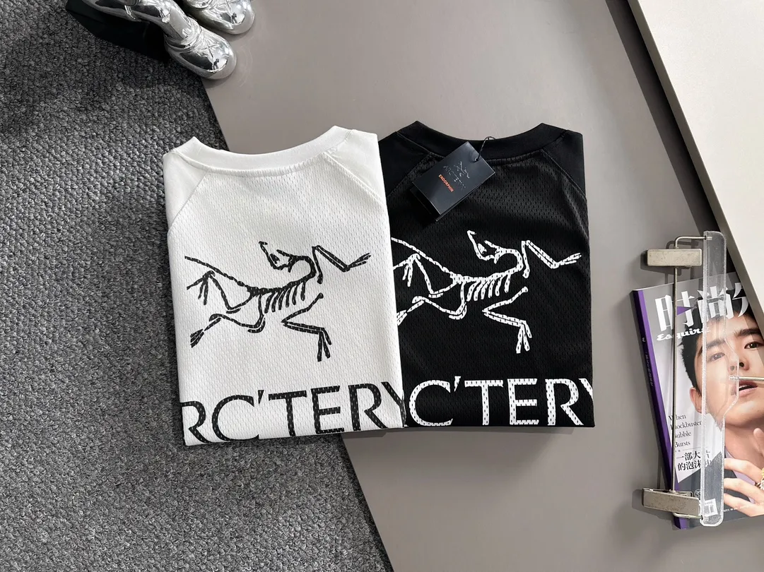 ARC TERYX 2026New Arrival Breathable logo Same Style t 100％ 32 ：Black Size：S M L XL